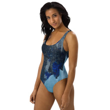 Load image into Gallery viewer, Ice Blue One-Piece Swimsuit