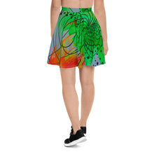 Load image into Gallery viewer, Lime Green Skater Skirt