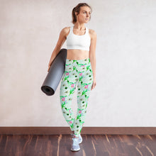 Load image into Gallery viewer, Florida Floral Yoga Leggings