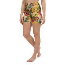 Load image into Gallery viewer, Hawaiian Yoga Shorts