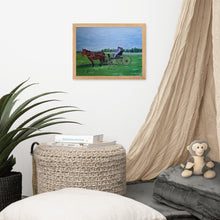 Load image into Gallery viewer, Horse & Carriage Framed matte paper poster