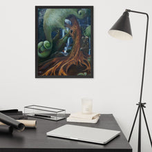 Load image into Gallery viewer, Horned beast Framed poster