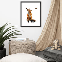 Load image into Gallery viewer, Fox Framed poster