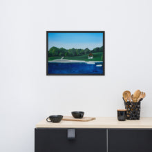 Load image into Gallery viewer, Oxford Lake Framed poster