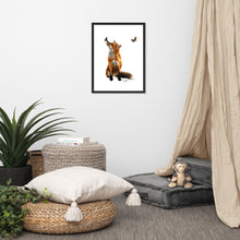 Load image into Gallery viewer, Fox Framed poster