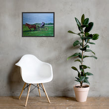 Load image into Gallery viewer, Horse & Carriage Framed poster