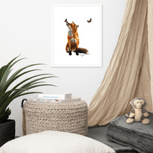 Load image into Gallery viewer, Fox Framed poster