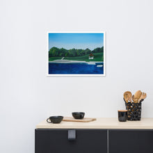 Load image into Gallery viewer, Oxford Lake Framed poster