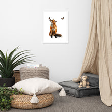 Load image into Gallery viewer, Fox Framed poster