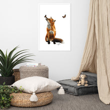 Load image into Gallery viewer, Fox Framed poster