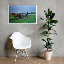 Load image into Gallery viewer, Horse & Carriage Framed poster