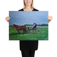 Load image into Gallery viewer, Horse and Carriage Poster Print