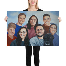 Load image into Gallery viewer, Oil Painting Family Portrait Poster