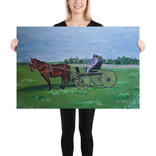 Load image into Gallery viewer, Horse and Carriage Poster Print