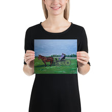 Load image into Gallery viewer, Horse and Carriage Poster Print
