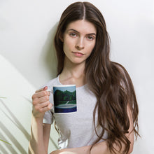 Load image into Gallery viewer, Oxford Lake White glossy mug