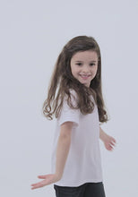 Load and play video in Gallery viewer, All Over Print Kids Crew Neck T-shirt.mp4

