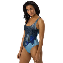 Load image into Gallery viewer, Ice Blue One-Piece Swimsuit
