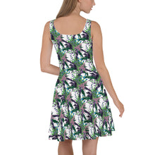 Load image into Gallery viewer, Flower Explosion Skater Dress
