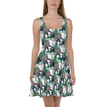 Load image into Gallery viewer, Flower Explosion Skater Dress
