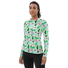 Load image into Gallery viewer, Florida Floral Women&#39;s Rash Guard
