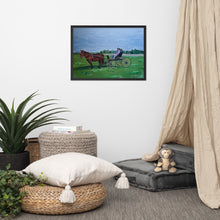 Load image into Gallery viewer, Horse &amp; Carriage Framed matte paper poster
