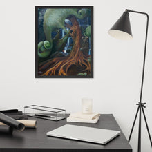 Load image into Gallery viewer, Horned beast Framed poster
