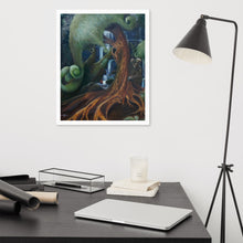 Load image into Gallery viewer, Horned beast Framed poster
