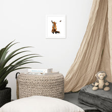 Load image into Gallery viewer, Fox Framed poster
