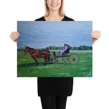 Load image into Gallery viewer, Horse and Carriage Poster Print
