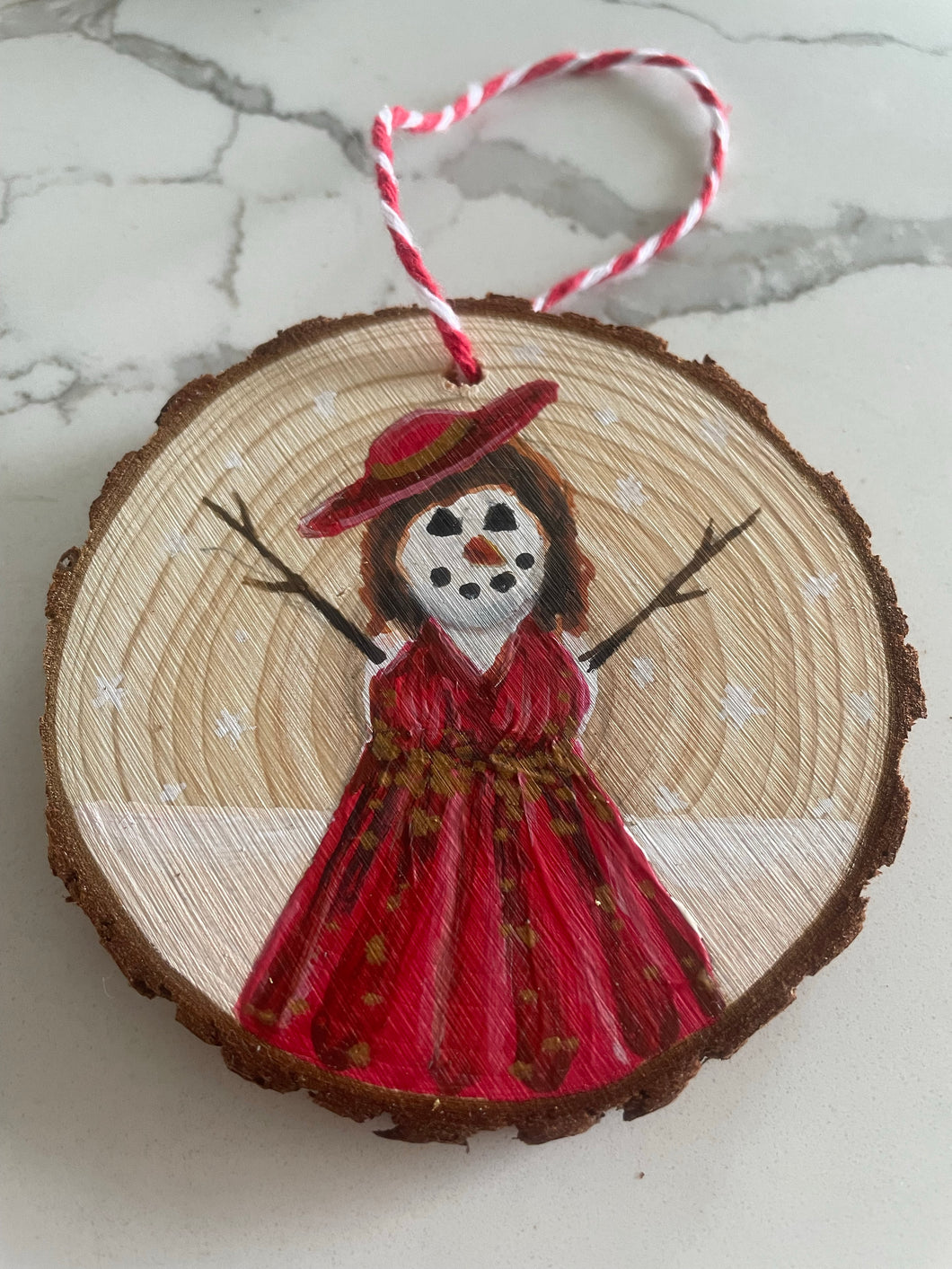 Snow Woman Ornament