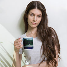 Load image into Gallery viewer, Oxford Lake White glossy mug
